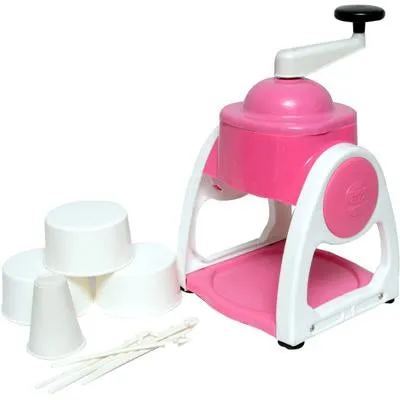 Ice Snow Gola & Slush Maker Manual Operated Plastic Body