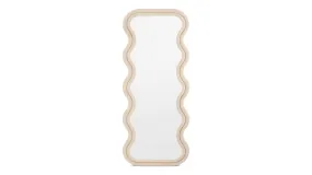 Isla - Isla Floor Mirror, Sand Velvet