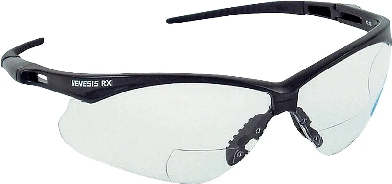 Jackson Safety 28621 Universal Readers Safety Eyewear, Hard-Coated Lens, Polycarbonate Lens, Wraparound Frame :EA: QUANTITY: 1