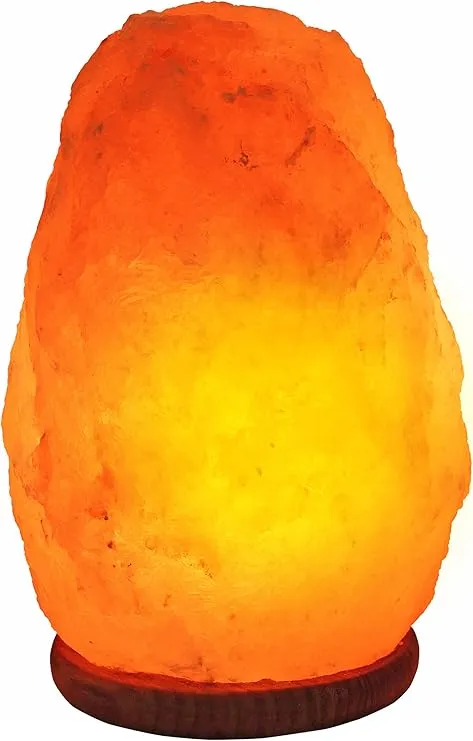 KEPLIN Authentic Natural Pink Himalayan Crystal Rock Salt LAMP Hand Crafted with Complete Electric Fitting, Guaranteed Premium Quality (7-10 KG) [Energy Class A]