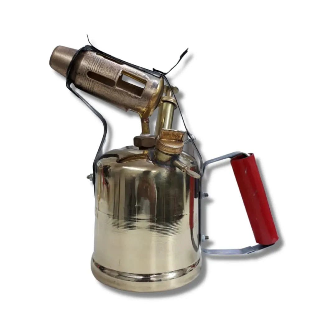 Kerosene Blow Lamp, Brass | Blow Torch | Blow Gun | Kerosene & Diesel Blow Lamp, 2 Pint (1 Litre )