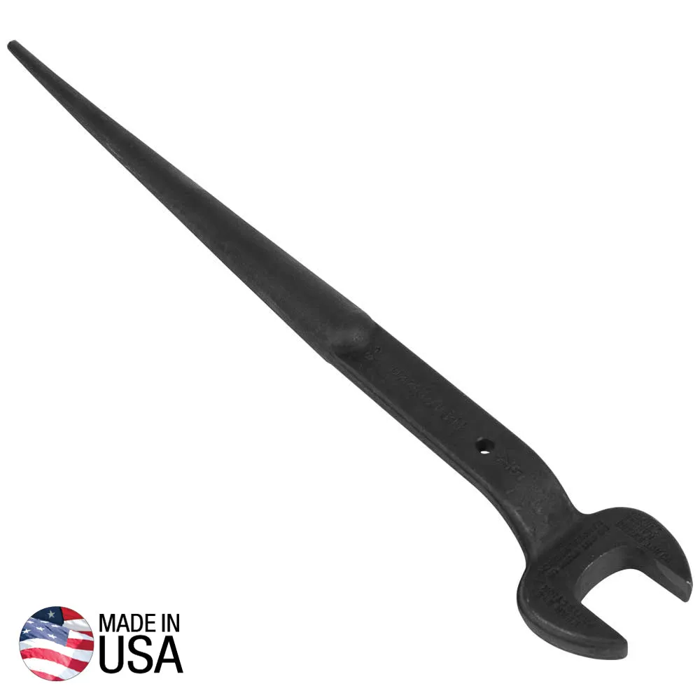 Klein Tools Construction Spud Wrench, 3/4'' Bolt for U.S. Heavy Nut with Tether Hole - 3212TT