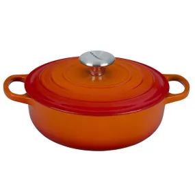 Le Creuset 3.5 qt. Signature Sauteuse - Flame