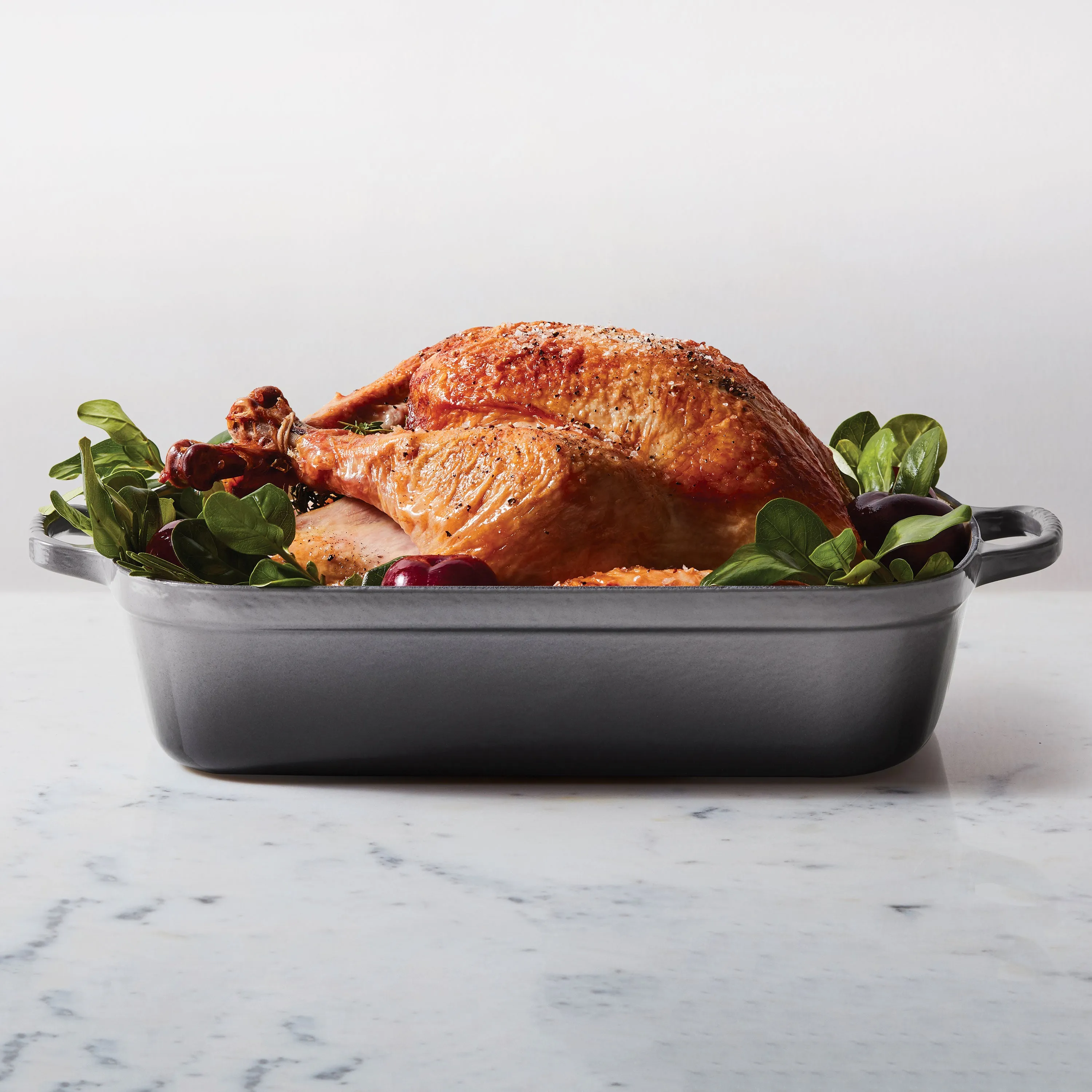 Le Creuset Signature Cast Iron 12.75" x 9.75" Oyster Roasting Pan