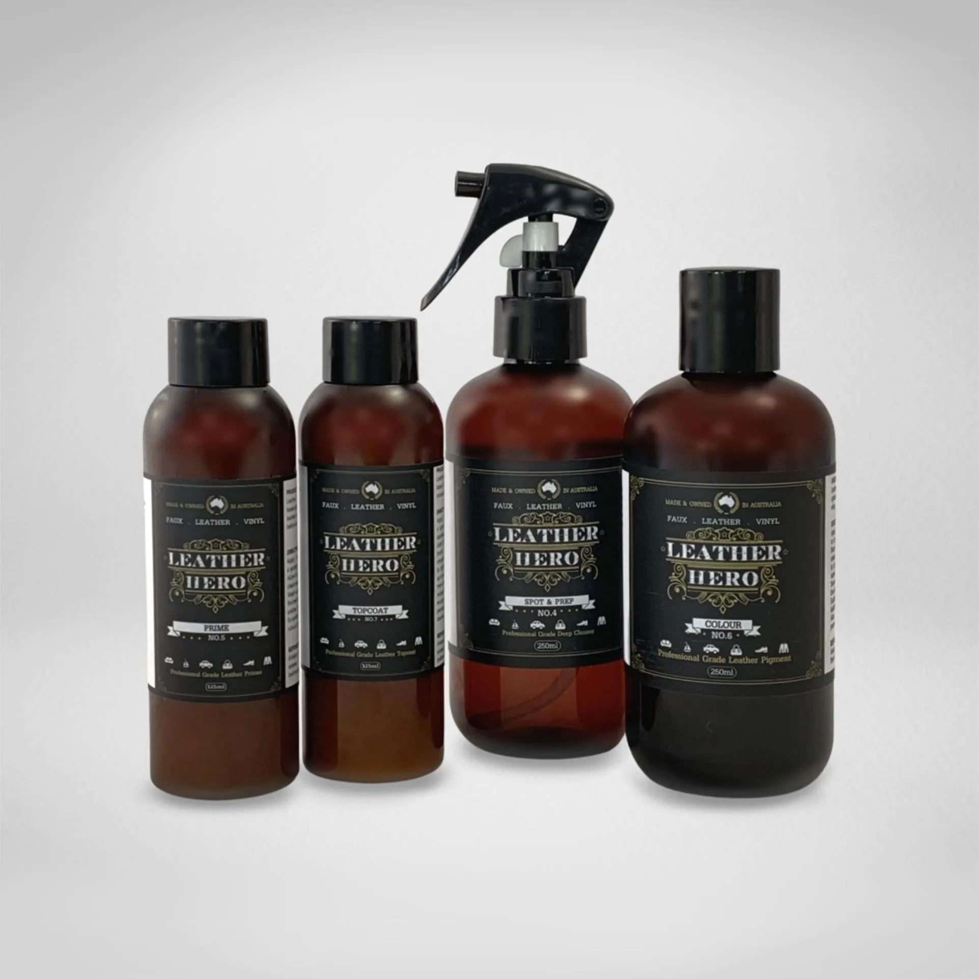 Leather Repair & Recolour Kit - Aniline Bark