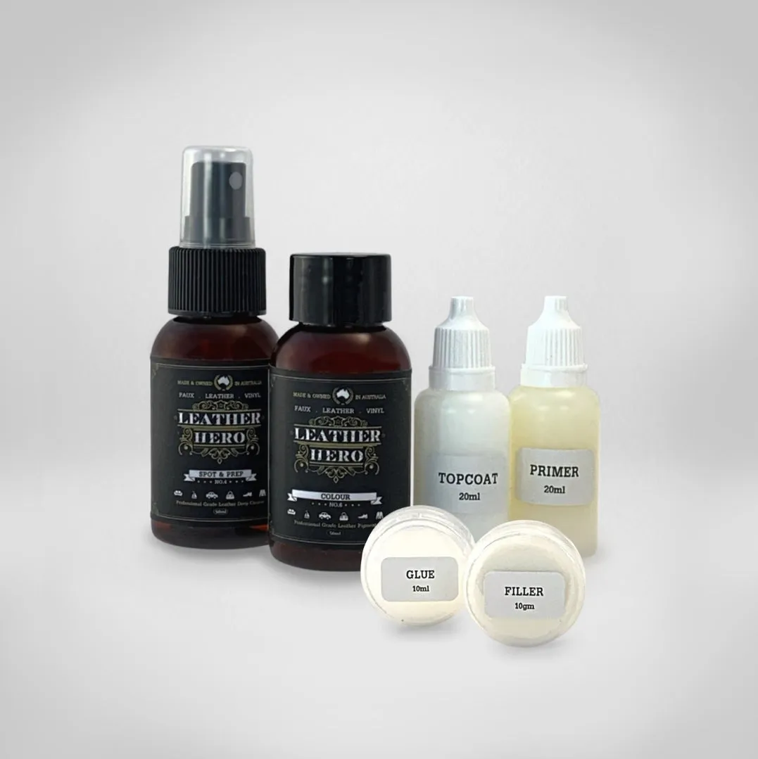 Leather Repair & Recolour Kit - Ivory