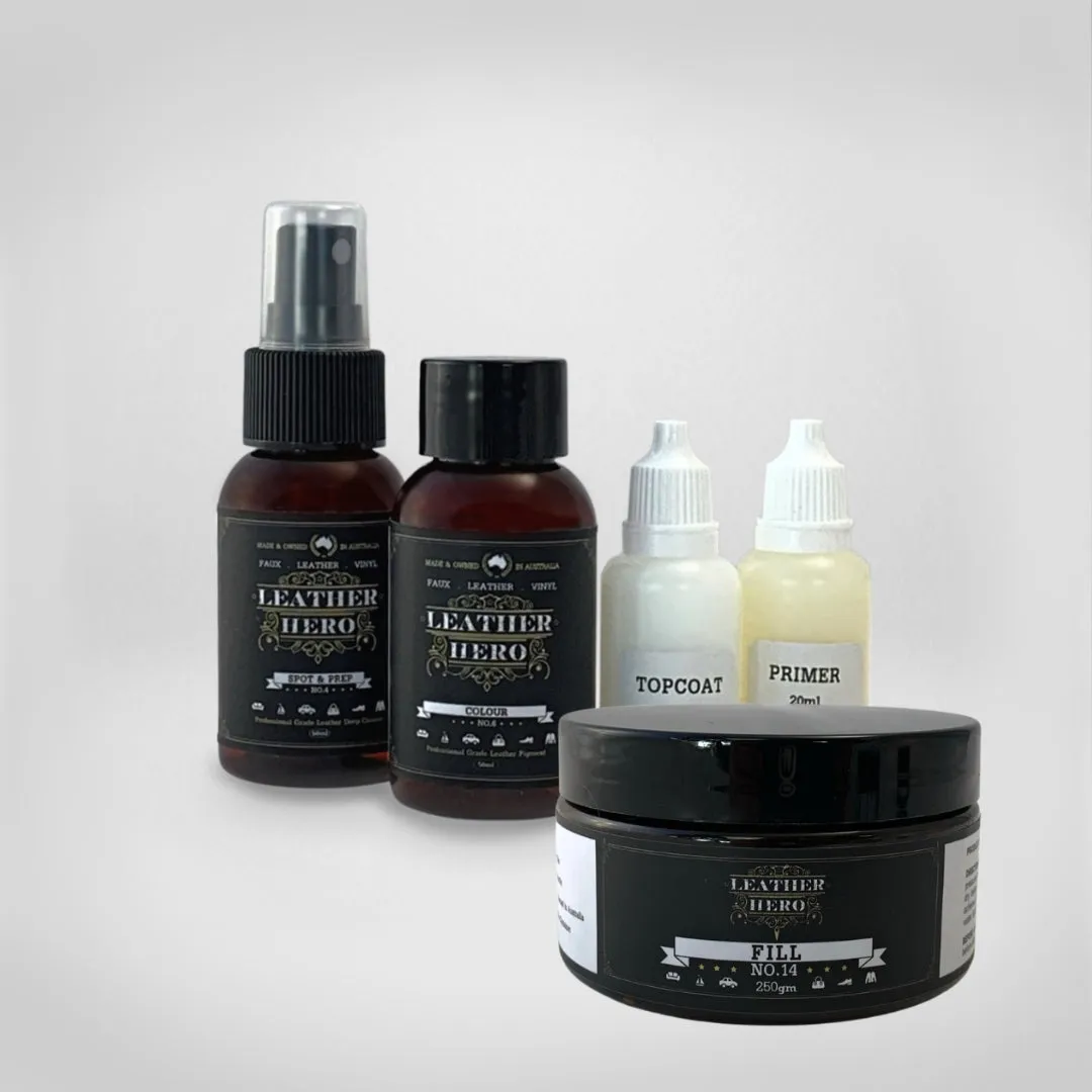 Leather Repair & Recolour Kit - Ivory