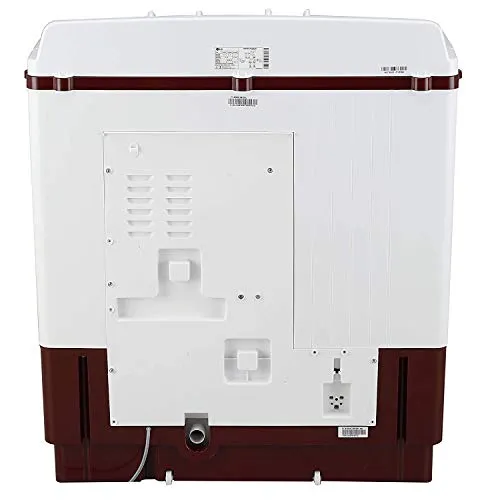 LG 11 kg 5 Star Semi-Automatic Top Loading Washing Machine (P1145SRAZ, Burgundy, Punch   3)