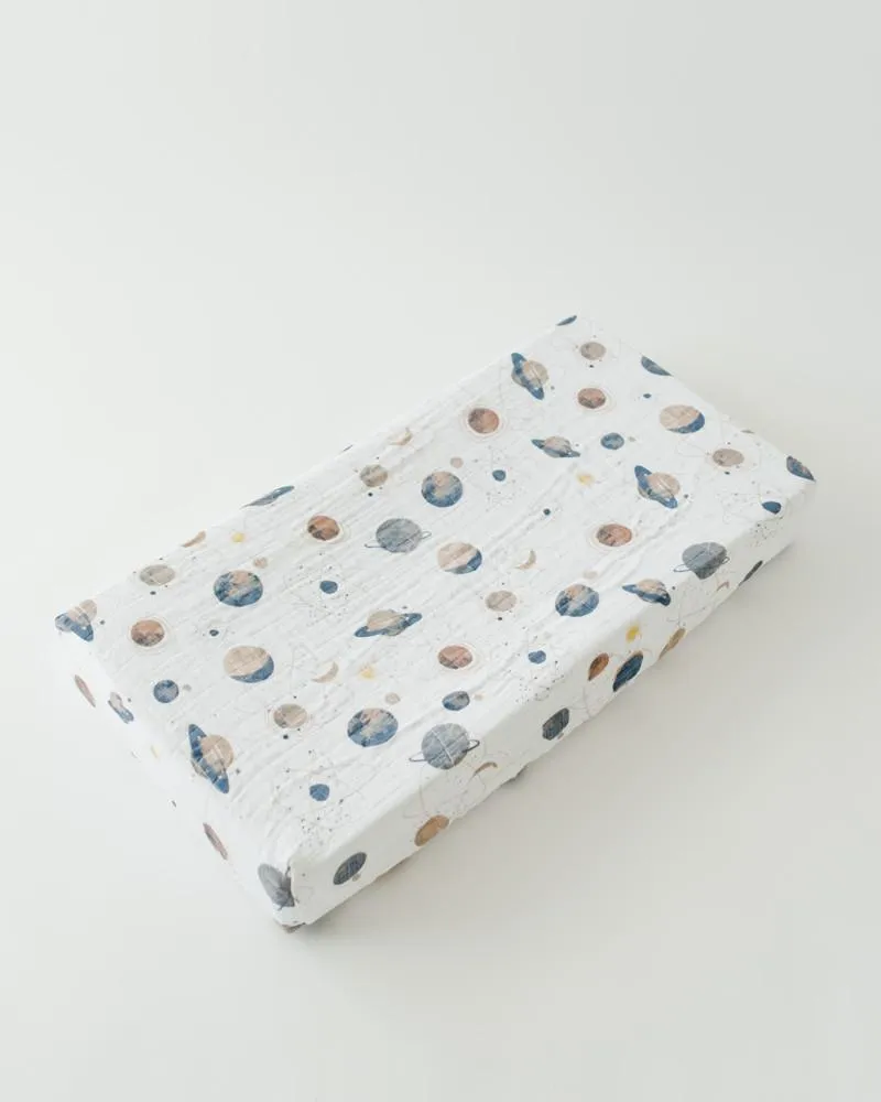 Little Unicorn - Changing Pad Cover - Planetary