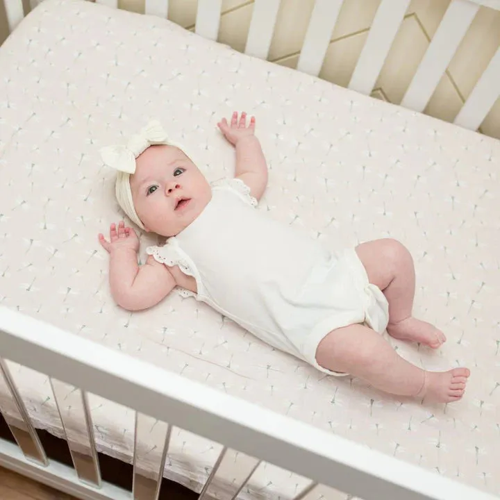 Lulujo Cotton Muslin Crib Sheet - 52" x 28"