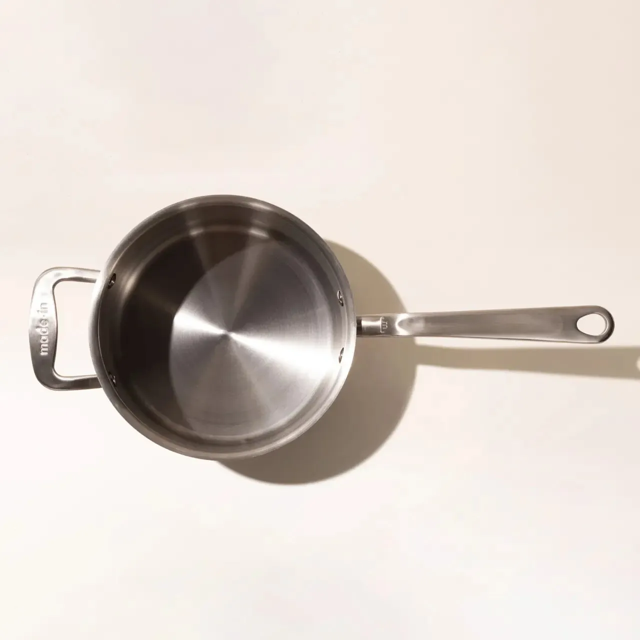 Made In Stainless Clad Saucepan