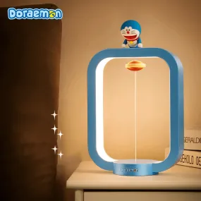 Magnetic Suspension Doraemon Desk Lamp Night Light Bright Adjustable