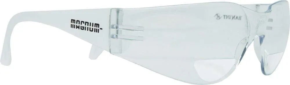 Magnum Safety Glasses - Bifocal Clear Lens ( 2.00) 068 2.00