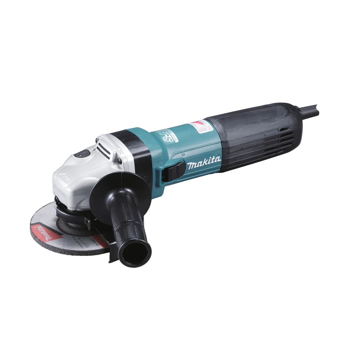 Makita GA5041CT01/2 125mm Corded Angle Grinder 240V Heavy-Duty Grinder for Precision Cutting & Grinding