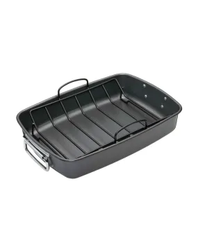 MasterClass Non-Stick Roasting Pan with Rack handle