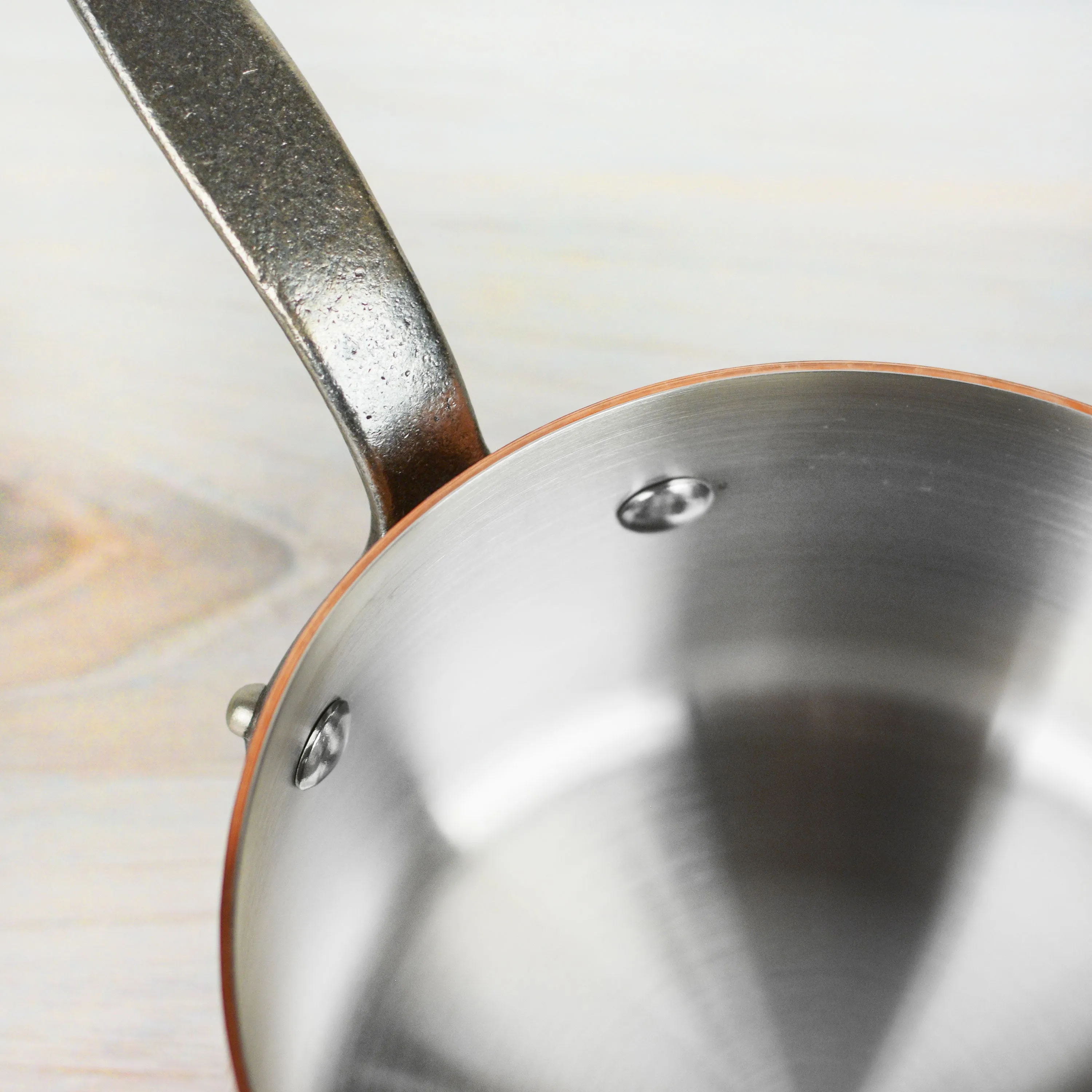 Mauviel M200Ci 2.6-quart Copper Saucepan