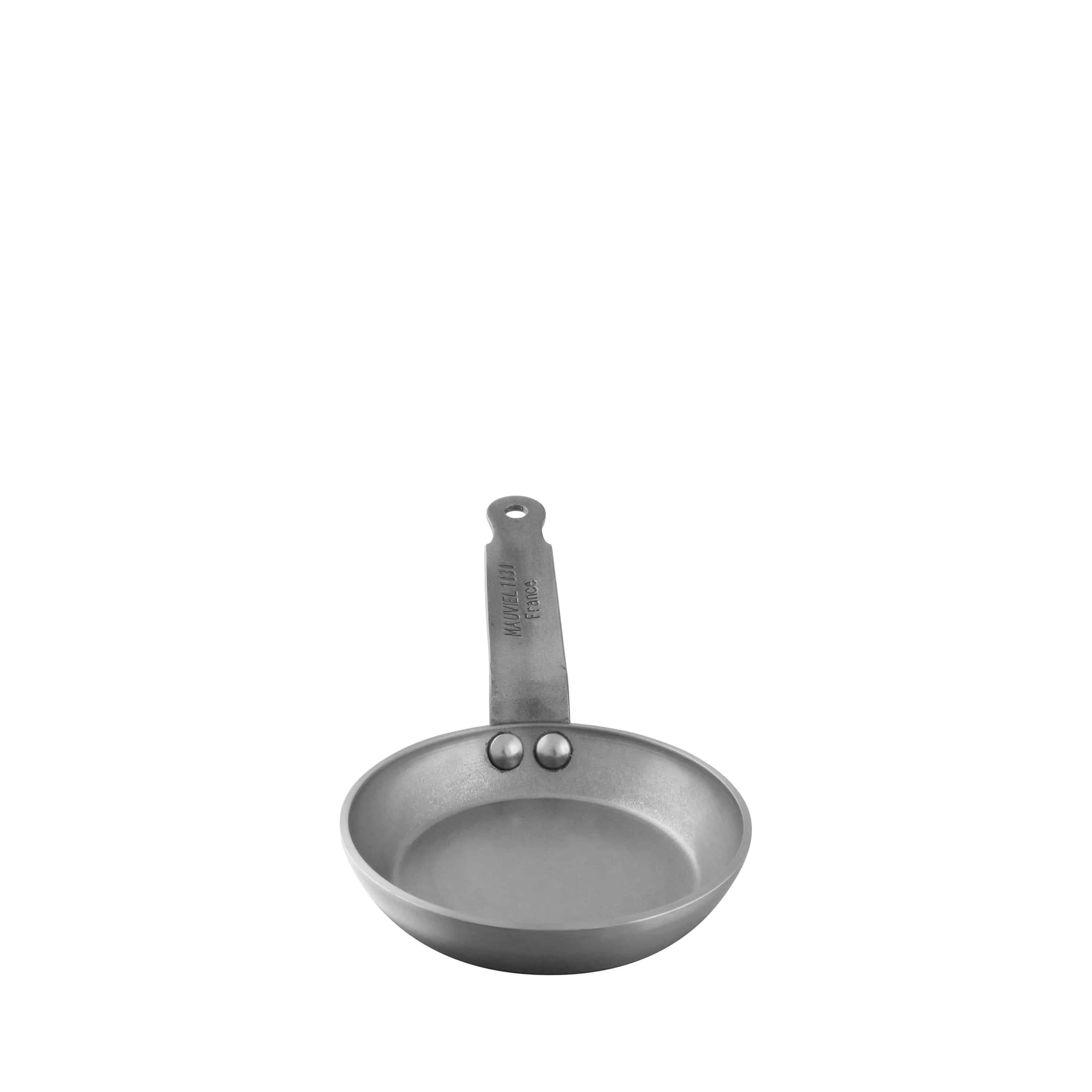 Mauviel M'steel Carbon Steel Blini Pan, 4.72-in.