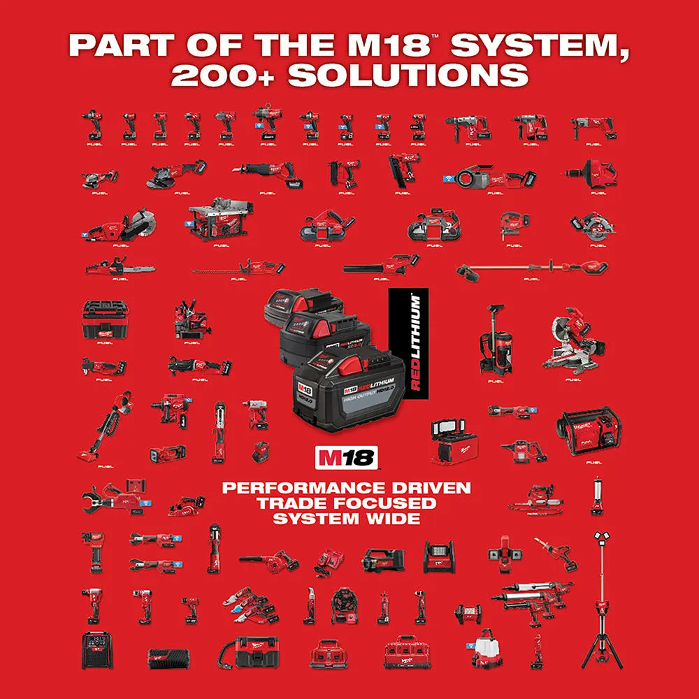 Milwaukee 2880-22 M18 FUEL™ 4-1/2" / 5" Grinder Paddle Switch, No-Lock Kit