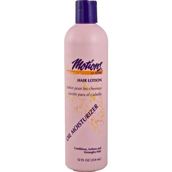 Motions Oil Moist. Hair Lotion (Pink) 12 oz