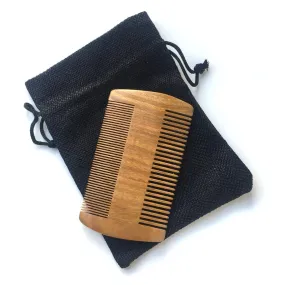 Natural Sandalwood Beard Comb