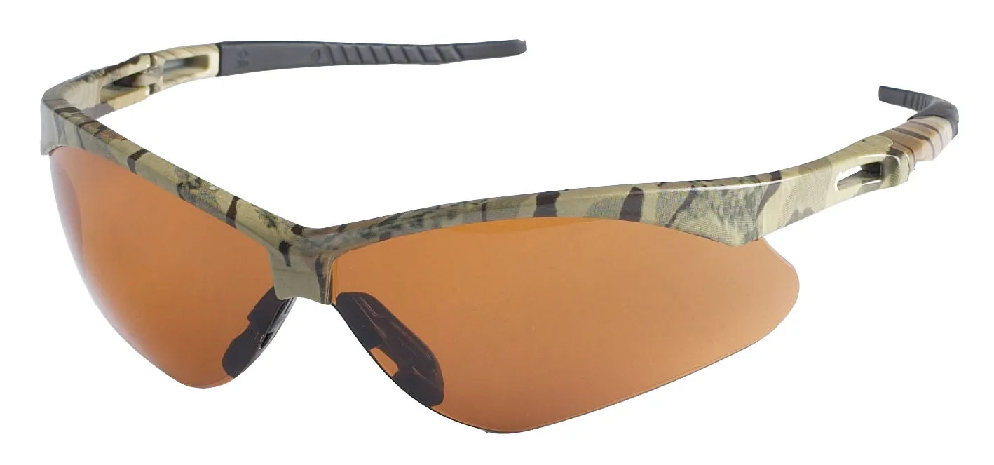 Nemesis Camo Bronze Lens Safety Glasses #19644