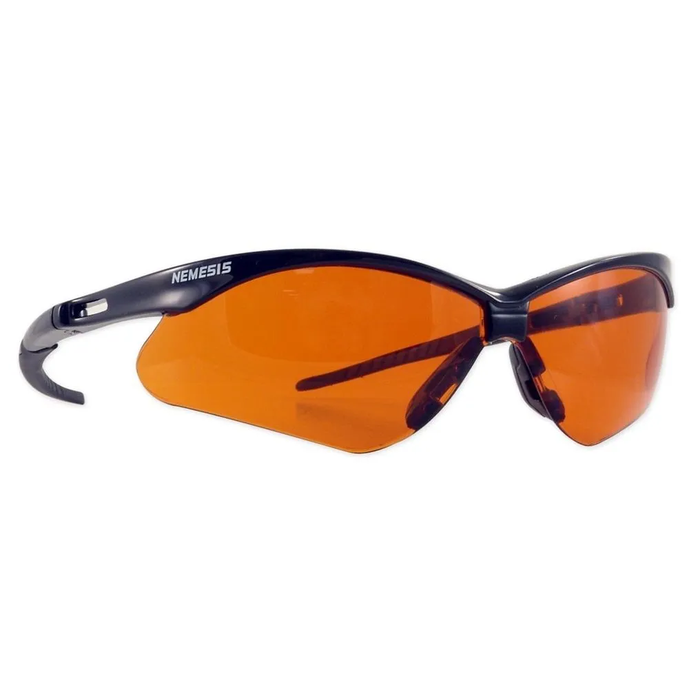 Nemesis Copper Blue Lens Safety Glasses #19642