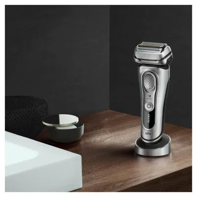 New - Braun Series 9-9330s Men's Rechargeable Wet & Dry Electric Foil Shaver with Stand