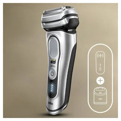 New - Braun Series 9-9465cc Pro Electric Foil Shaver with ProLift Beard Trimmer & Clean & Charge SmartCare Center