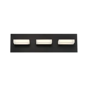 Olson LED Bathbar in Black