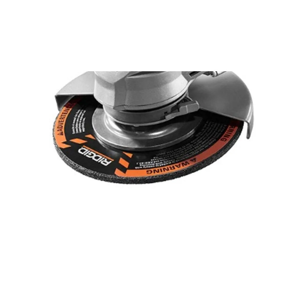 Open Box -  RIDGID R10202 15 Amp Corded 7 in. Twist Handle Angle Grinder