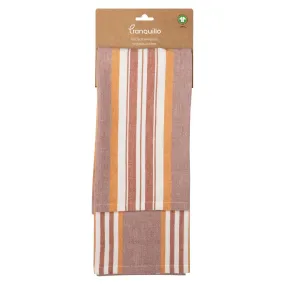 Organic Cotton Stripes Tea Towel Set-2