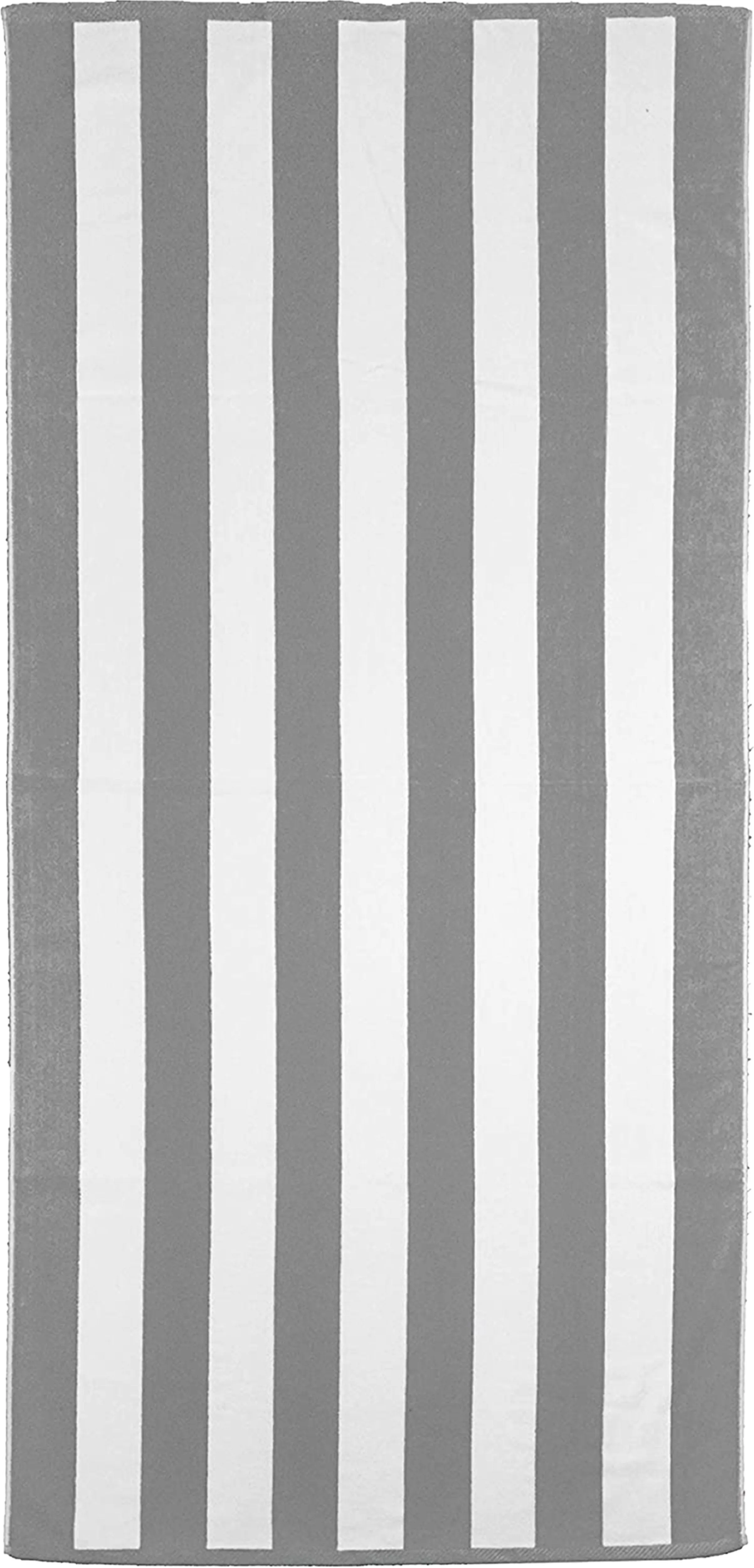 Oversized 35 x 70 Cotton Velour Cabana Striped Beach Towels