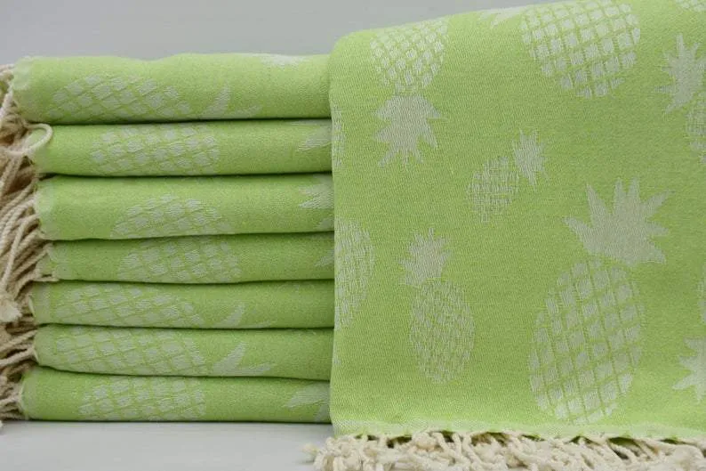 Pineapple Party Series - 100% Cotton Towels