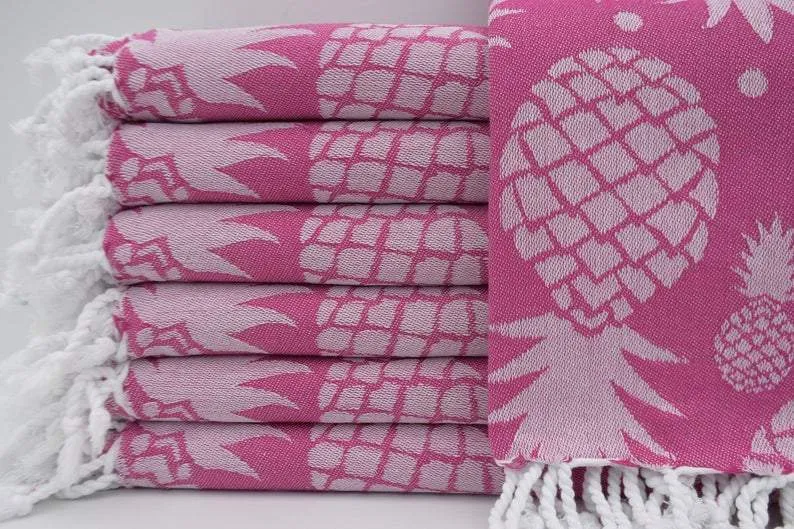 Pineapple Party Series - 100% Cotton Towels