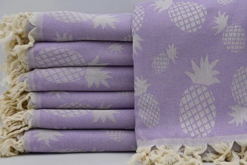 Pineapple Party Series - 100% Cotton Towels