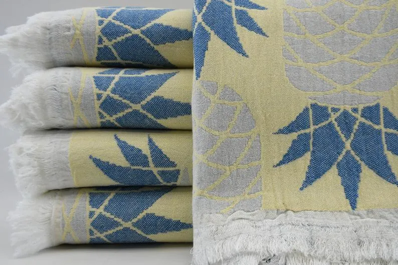 Pineapple Party Series - 100% Cotton Towels