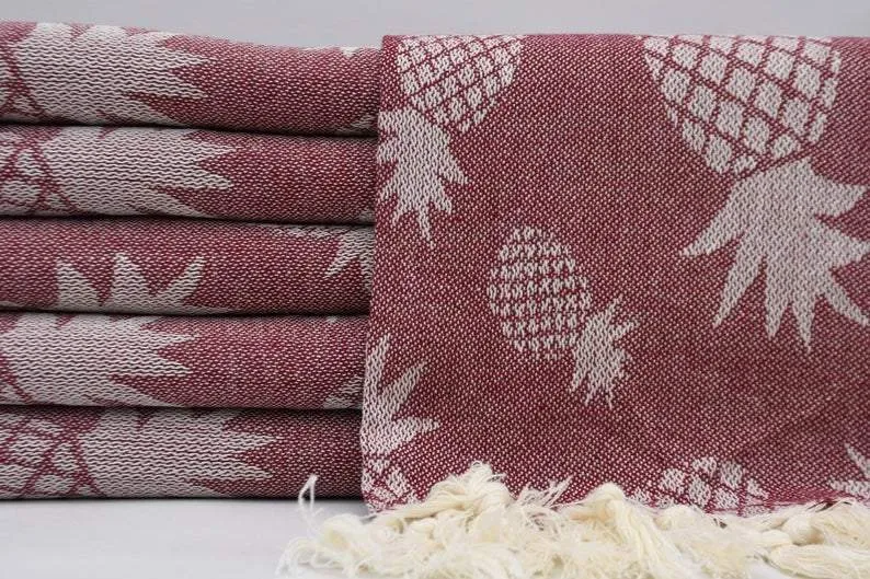 Pineapple Party Series - 100% Cotton Towels