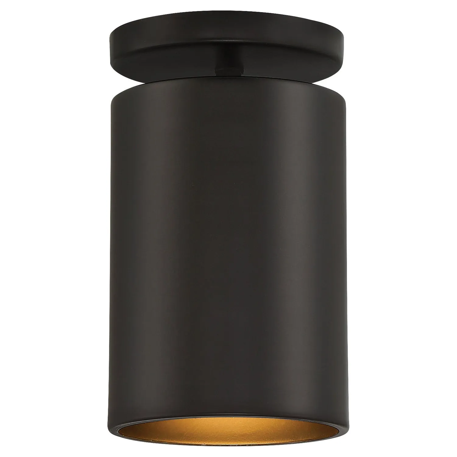 Pint LED Semi-Flush Mount in Matte Black