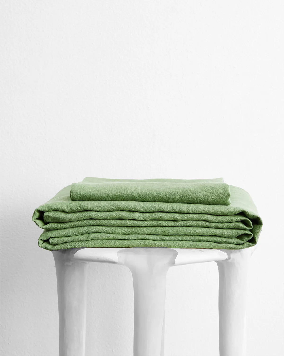 Pistachio 100% French Flax Linen Sheet Set