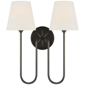 Polaris 17" Double Sconce