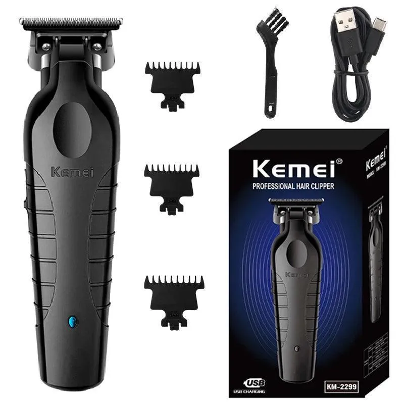 Precision Cordless Hair Trimmer: Versatile Wet/Dry Styling, Extended Battery Life