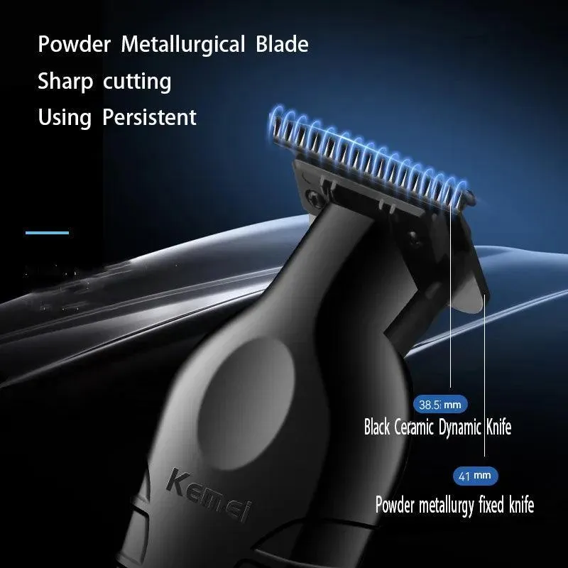 Precision Cordless Hair Trimmer: Versatile Wet/Dry Styling, Extended Battery Life