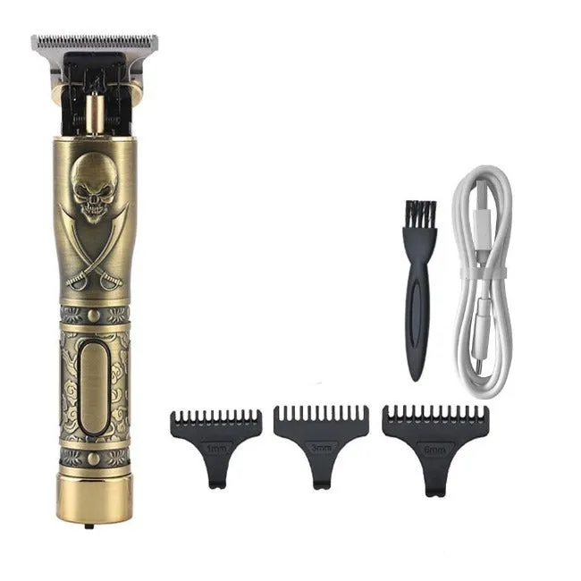 Professional USB Close Cutting T-Blade Trimmer Razor