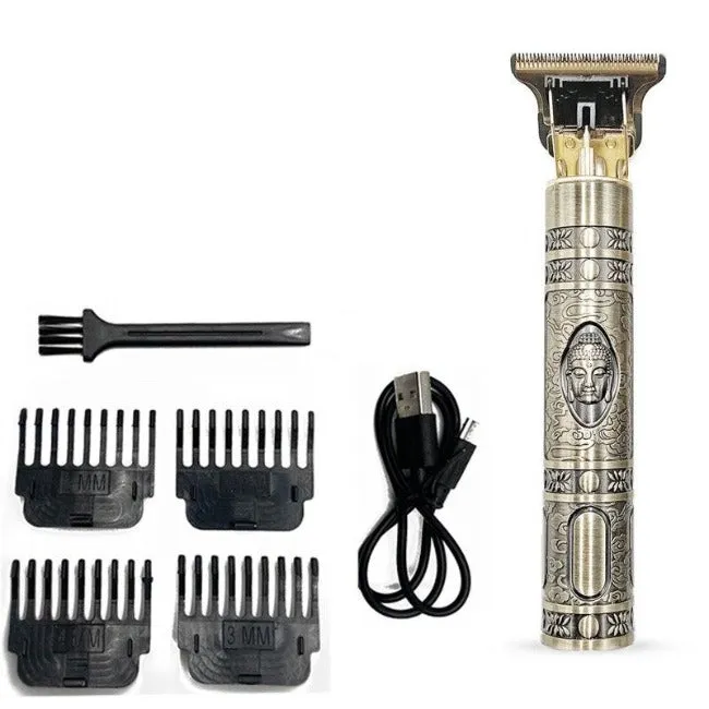 Professional USB Close Cutting T-Blade Trimmer Razor