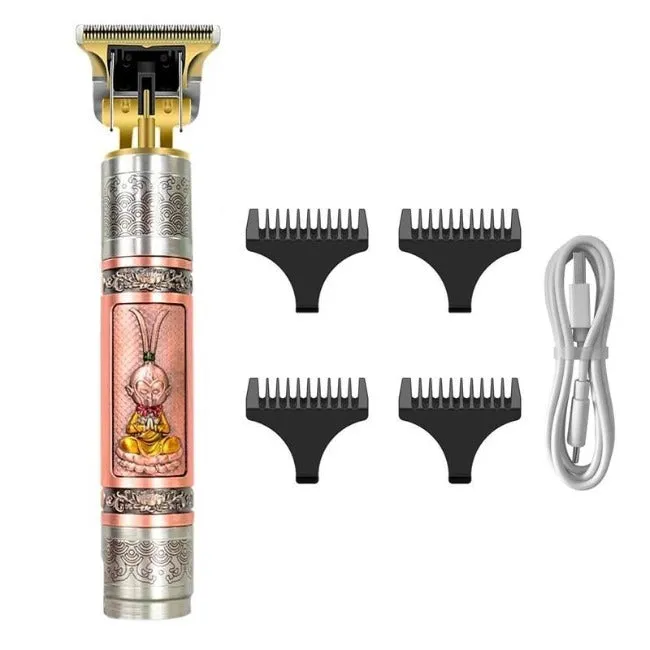 Professional USB Close Cutting T-Blade Trimmer Razor