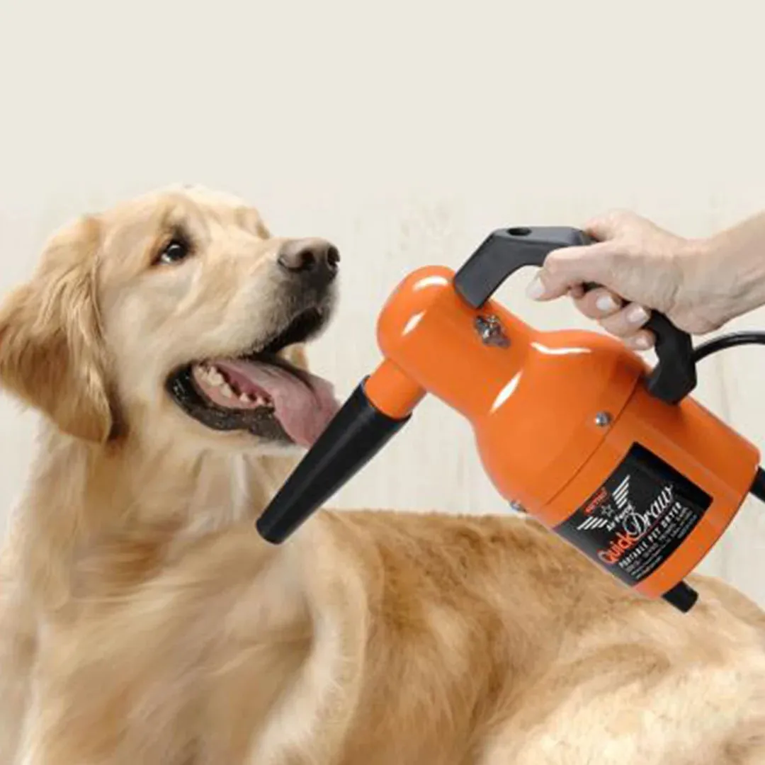 Quick Draw Compact Dog Dryer Variable Speed by Metrovac