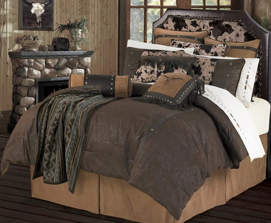 "Caldwell" Western 5-Piece Comforter Set - King