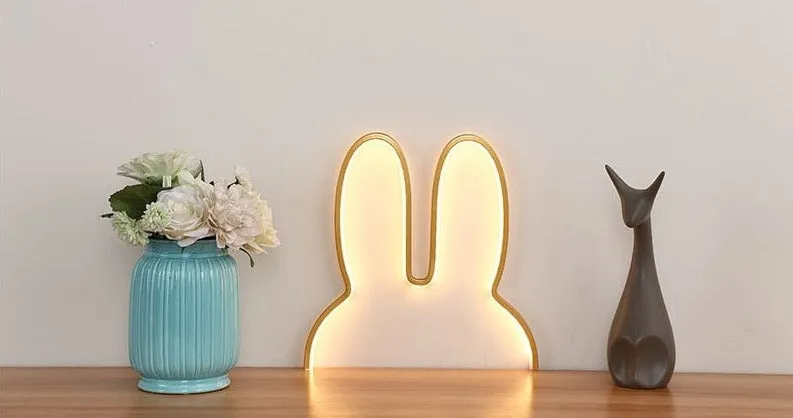 Rabbit ears Night Light by SB