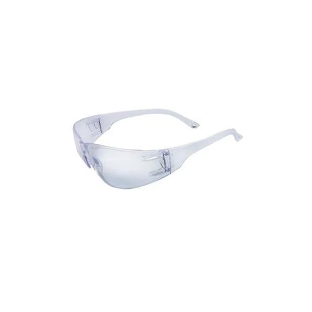 Radnor® Classic Series Safety Glasses With Clear Frame And Clear Polycarbonate Anti-Scratch Lens