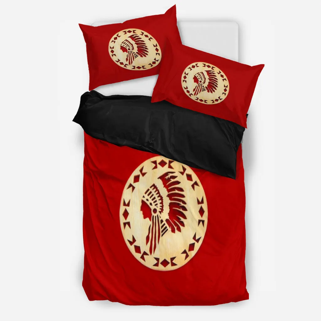 Red Native Bedding Set WCS